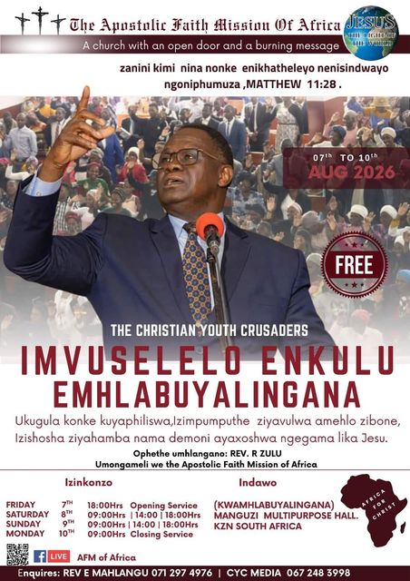 Mhlabuyalingana Great Revival flyer